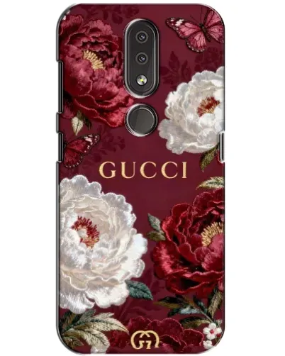 Чохол для Nokia 4.2 з картинкою «Gucci — бордові троянди» Чохол для Nokia 4.2 з картинкою «Gucci — бордові троянди»