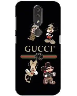 Чохол для Nokia 4.2 з картинкою «Gucci — герої Disney та монограма» Чохол для Nokia 4.2 з картинкою «Gucci — герої Disney та монограма»