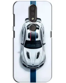 Чехол для Nokia 4.2 с картинкой «Вид сверху — BMW M» Чехол для Nokia 4.2 с картинкой «Вид сверху — BMW M»