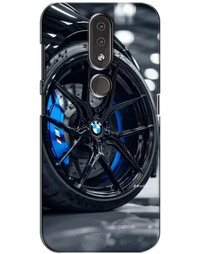 Чехол для Nokia 4.2 с картинкой «Колесо BMW вблизи» Чехол для Nokia 4.2 с картинкой «Колесо BMW вблизи»