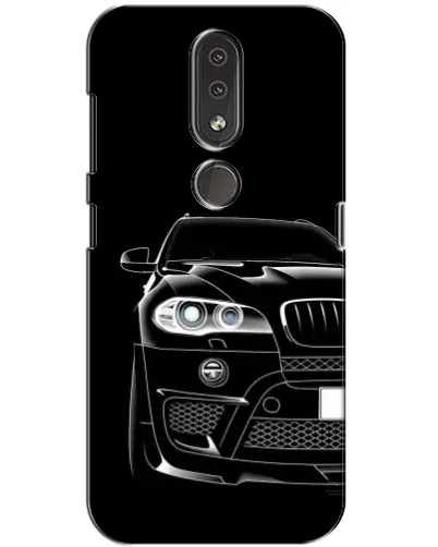 Чехол для Nokia 4.2 с картинкой «Темный силуэт BMW» Чехол для Nokia 4.2 с картинкой «Темный силуэт BMW»
