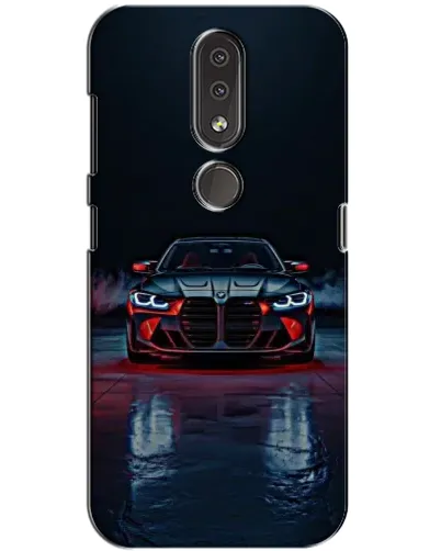 Чехол для Nokia 4.2 с картинкой «BMW на мокрой дороге» Чехол для Nokia 4.2 с картинкой «BMW на мокрой дороге»