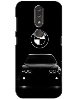 Чехол для Nokia 4.2 с картинкой «BMW — взгляд из темноты»
