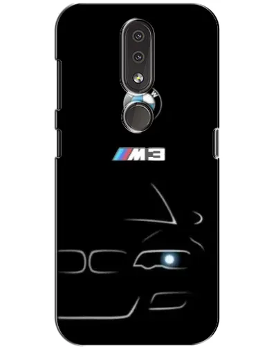 Чехол для Nokia 4.2 с картинкой «Минималистичный принт BMW M3» Чехол для Nokia 4.2 с картинкой «Минималистичный принт BMW M3»