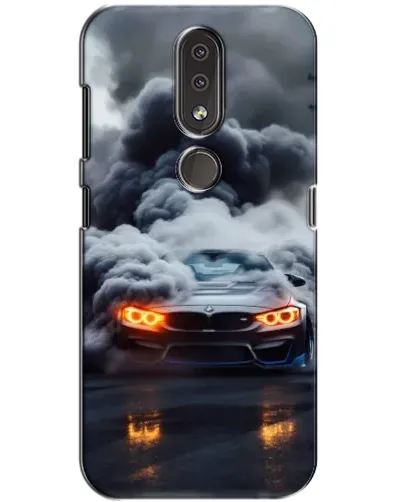 Чехол для Nokia 4.2 с картинкой «BMW в дыму» Чехол для Nokia 4.2 с картинкой «BMW в дыму»
