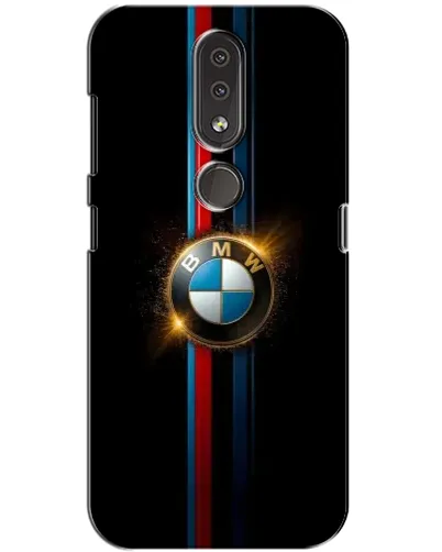 Чехол для Nokia 4.2 с картинкой «BMW M-Power неон» Чехол для Nokia 4.2 с картинкой «BMW M-Power неон»