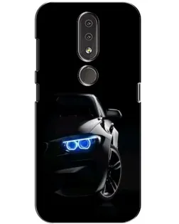 Чохол для Nokia 4.2 з картинкою «BMW — нічний погляд»