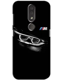 Чохол для Nokia 4.2 з картинкою «BMW — погляд тигра»