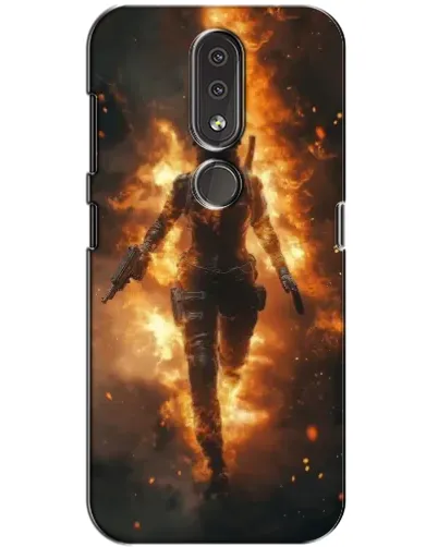 Чехол для Nokia 4.2 с картинкой «BMW — скорость в дожде» Чехол для Nokia 4.2 с картинкой «BMW — скорость в дожде»