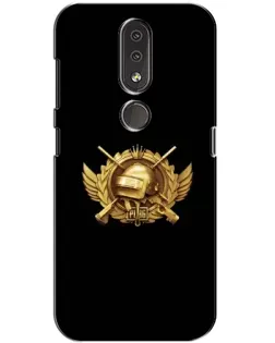 Чехол для Nokia 4.2 с картинкой «PUBG — оранжевый градиент» Чехол для Nokia 4.2 с картинкой «PUBG — оранжевый градиент»