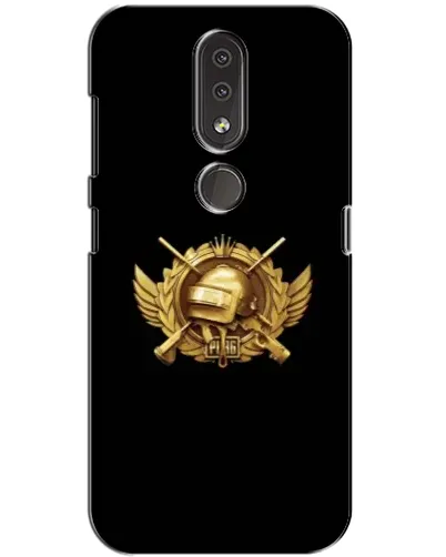 Чехол для Nokia 4.2 с картинкой «PUBG — оранжевый градиент» Чехол для Nokia 4.2 с картинкой «PUBG — оранжевый градиент»