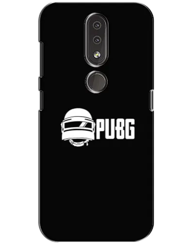 Чехол для Nokia 4.2 с картинкой «PUBG — классический лого» Чехол для Nokia 4.2 с картинкой «PUBG — классический лого»
