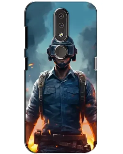 Чехол для Nokia 4.2 с картинкой «PUBG — реалистичный герой» Чехол для Nokia 4.2 с картинкой «PUBG — реалистичный герой»