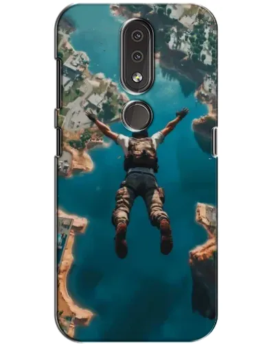 Чехол для Nokia 4.2 с картинкой «PUBG — свободное падение» Чехол для Nokia 4.2 с картинкой «PUBG — свободное падение»