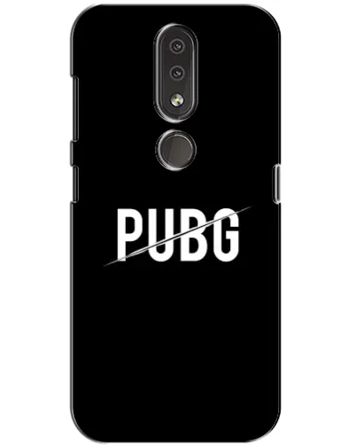 Чехол для Nokia 4.2 с картинкой «PUBG — белый логотип» Чехол для Nokia 4.2 с картинкой «PUBG — белый логотип»
