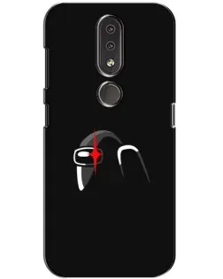 Чехол для Nokia 4.2 с картинкой «Among Us шлем» Чехол для Nokia 4.2 с картинкой «Among Us шлем»
