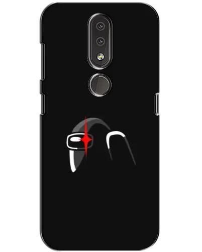 Чехол для Nokia 4.2 с картинкой «Among Us шлем» Чехол для Nokia 4.2 с картинкой «Among Us шлем»