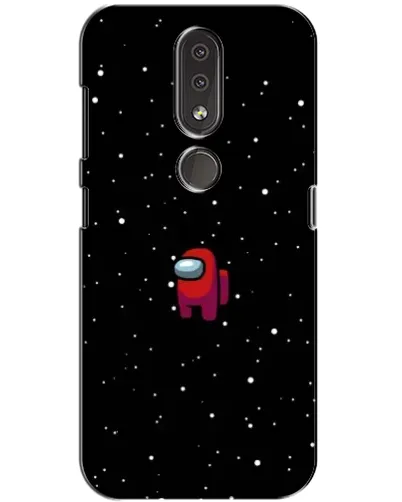 Чехол для Nokia 4.2 с картинкой «Красный Among Us» Чехол для Nokia 4.2 с картинкой «Красный Among Us»