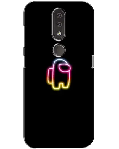 Чехол для Nokia 4.2 с картинкой «Among Us градиент» Чехол для Nokia 4.2 с картинкой «Among Us градиент»