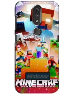 Чехол для Nokia 4.2 с картинкой «Minecraft герои игры» Чехол для Nokia 4.2 с картинкой «Minecraft герои игры»