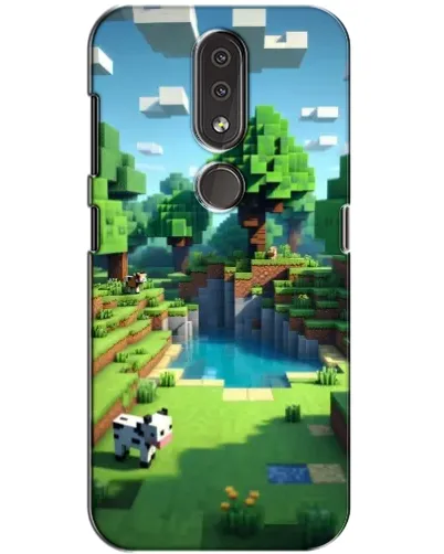 Чехол для Nokia 4.2 с картинкой «Minecraft летний день» Чехол для Nokia 4.2 с картинкой «Minecraft летний день»