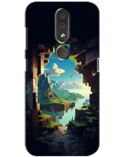 Чехол для Nokia 4.2 с картинкой «Вид из пещеры» Чехол для Nokia 4.2 с картинкой «Вид из пещеры»