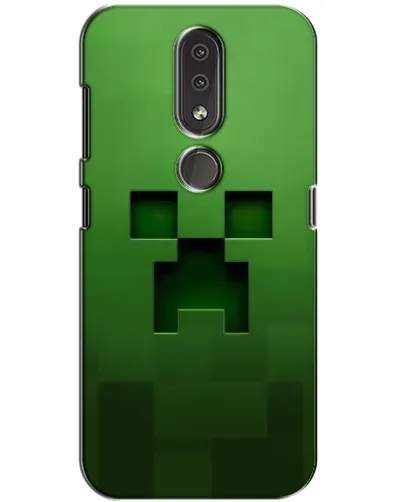 Чехол для Nokia 4.2 с картинкой «Крипер микро-дизайн» Чехол для Nokia 4.2 с картинкой «Крипер микро-дизайн»