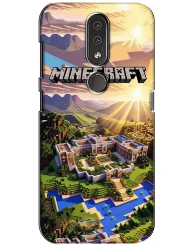 Чехол для Nokia 4.2 с картинкой «Minecraft панорама» Чехол для Nokia 4.2 с картинкой «Minecraft панорама»