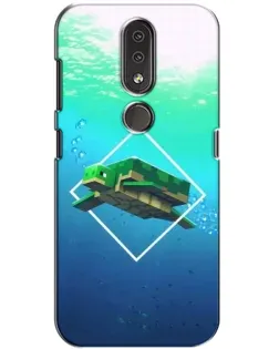 Чохол для Nokia 4.2 з картинкою «Черепаха Minecraft» Чохол для Nokia 4.2 з картинкою «Черепаха Minecraft»