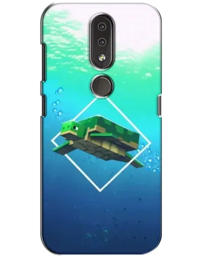 Чохол для Nokia 4.2 з картинкою «Черепаха Minecraft» Чохол для Nokia 4.2 з картинкою «Черепаха Minecraft»
