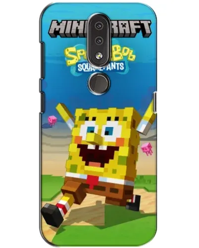 Чохол для Nokia 4.2 з картинкою «Губка Боб Minecraft» Чохол для Nokia 4.2 з картинкою «Губка Боб Minecraft»