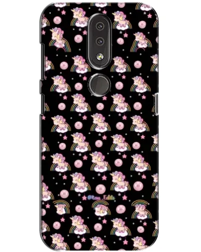Чохол для Nokia 4.2 з картинкою «Magic Unicorn паттерн»