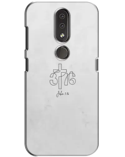 Чехол для Nokia 4.2 с картинкой «Иоанна 3:16 Крест» Чехол для Nokia 4.2 с картинкой «Иоанна 3:16 Крест»