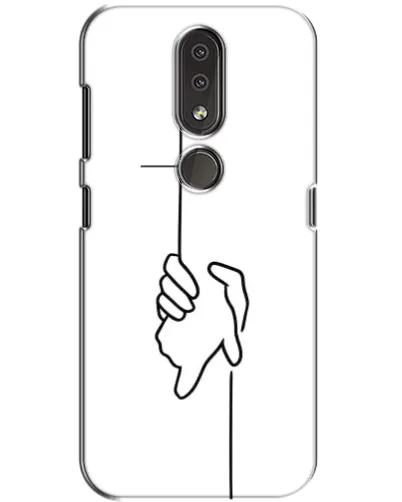 Чехол для Nokia 4.2 с картинкой «Рука держит» Чехол для Nokia 4.2 с картинкой «Рука держит»