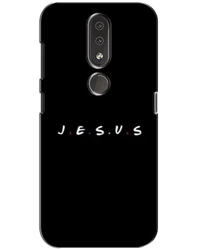 Чехол для Nokia 4.2 с картинкой «Точки веры J.E.S.U.S.» Чехол для Nokia 4.2 с картинкой «Точки веры J.E.S.U.S.»