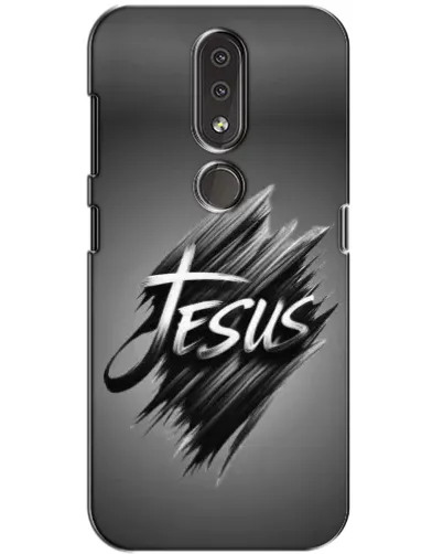 Чехол для Nokia 4.2 с картинкой «Надпись Jesus Graffiti» Чехол для Nokia 4.2 с картинкой «Надпись Jesus Graffiti»