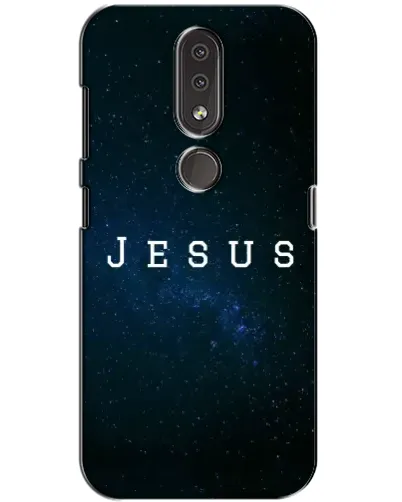 Чехол для Nokia 4.2 с картинкой «Звездное небо Jesus» Чехол для Nokia 4.2 с картинкой «Звездное небо Jesus»