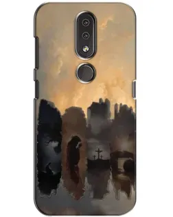 Чехол для Nokia 4.2 с картинкой «Дорога к вере»