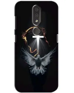 Чехол для Nokia 4.2 с картинкой «Голубь и Свет»