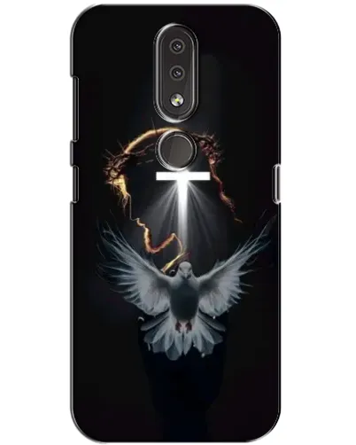 Чехол для Nokia 4.2 с картинкой «Голубь и Свет» Чехол для Nokia 4.2 с картинкой «Голубь и Свет»