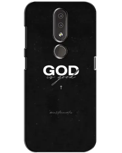 Чехол для Nokia 4.2 с картинкой «GOD — Бог над всем» Чехол для Nokia 4.2 с картинкой «GOD — Бог над всем»