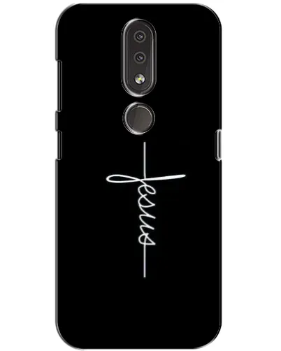 Чехол для Nokia 4.2 с картинкой «Тонкая линия веры» Чехол для Nokia 4.2 с картинкой «Тонкая линия веры»