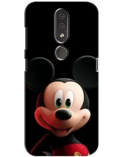 Чехол для Nokia 4.2 с картинкой «Улыбающийся Микки Маус»