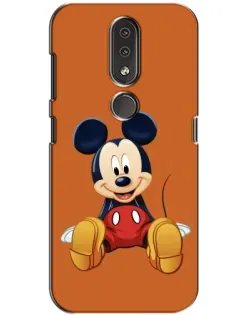 Чехол для Nokia 4.2 с картинкой «Микки отдыхает»