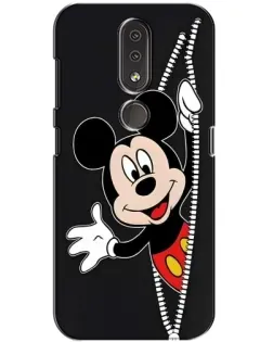 Чехол для Nokia 4.2 с картинкой «Микки раздвигает стены»