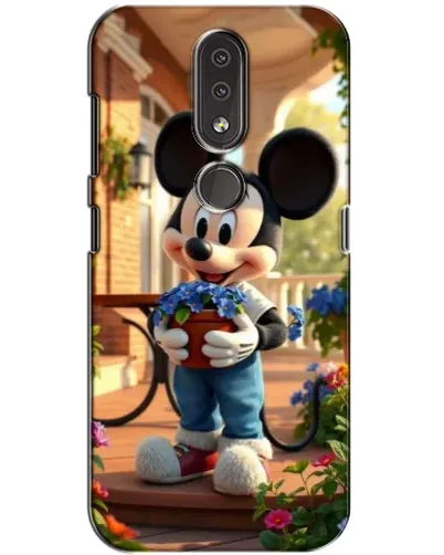 Чехол для Nokia 4.2 с картинкой «Микки садовод» Чехол для Nokia 4.2 с картинкой «Микки садовод»