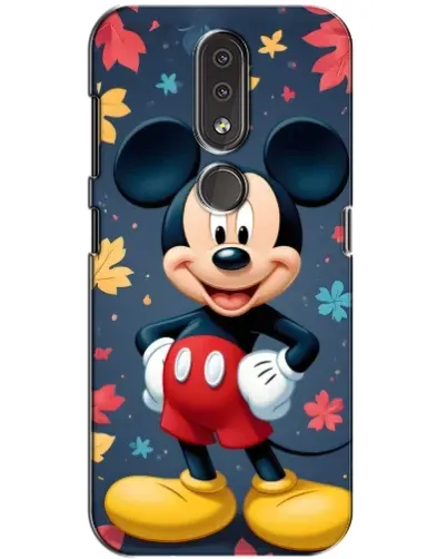 Чехол для Nokia 4.2 с картинкой «Осенний Mickey Mouse» Чехол для Nokia 4.2 с картинкой «Осенний Mickey Mouse»