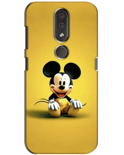 Чехол для Nokia 4.2 с картинкой «Микки на желтом» Чехол для Nokia 4.2 с картинкой «Микки на желтом»