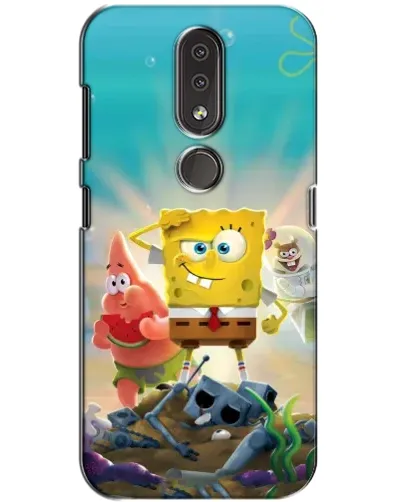 Чехол для Nokia 4.2 с картинкой «Спанч Боб победитель» Чехол для Nokia 4.2 с картинкой «Спанч Боб победитель»
