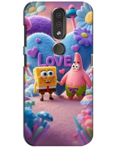 Чехол для Nokia 4.2 с картинкой «Губка Боб Патрик» Чехол для Nokia 4.2 с картинкой «Губка Боб Патрик»